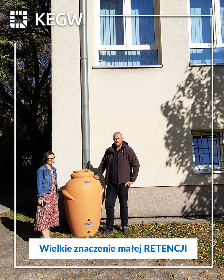 Wielkie znaczenie małej retencji. KEGW i ZZM współpracują przy projekcie Ogród z klasą