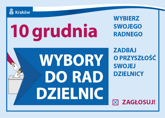 Działaj na rzecz lokalnej społeczności! Weź udział w wyborach do Rad Dzielnic