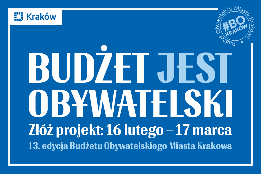 Coraz bliżej 13. edycji Budżetu Obywatelskiego Miasta Krakowa