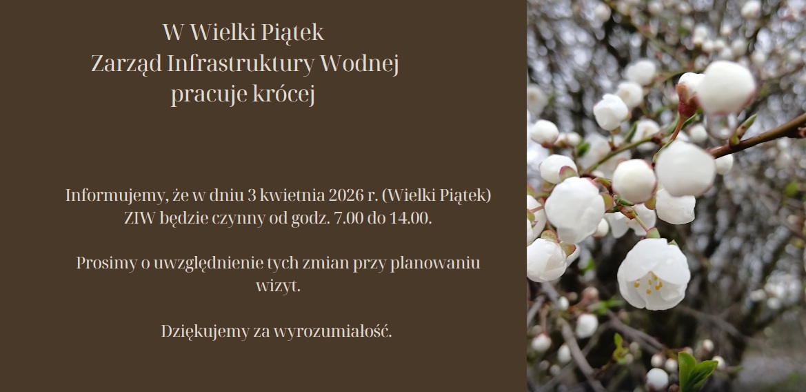 Zmiana godzin pracy jednostki